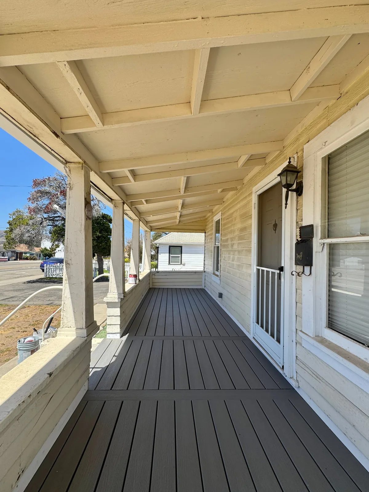 Finished Trex composite deck in Santa Maria, CA